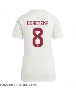Günstige Bayern Munich Leon Goretzka #8 3rd trikot Damen 2023-24 Kurzarm